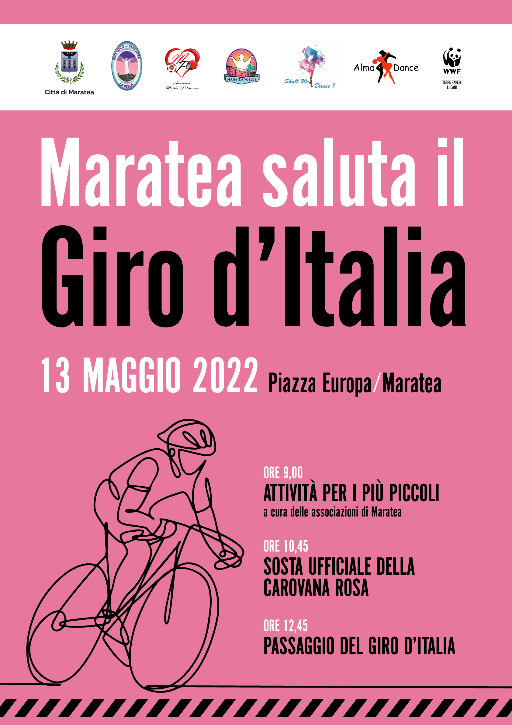 MARATEA SALUTA IL GIRO D'ITALIA