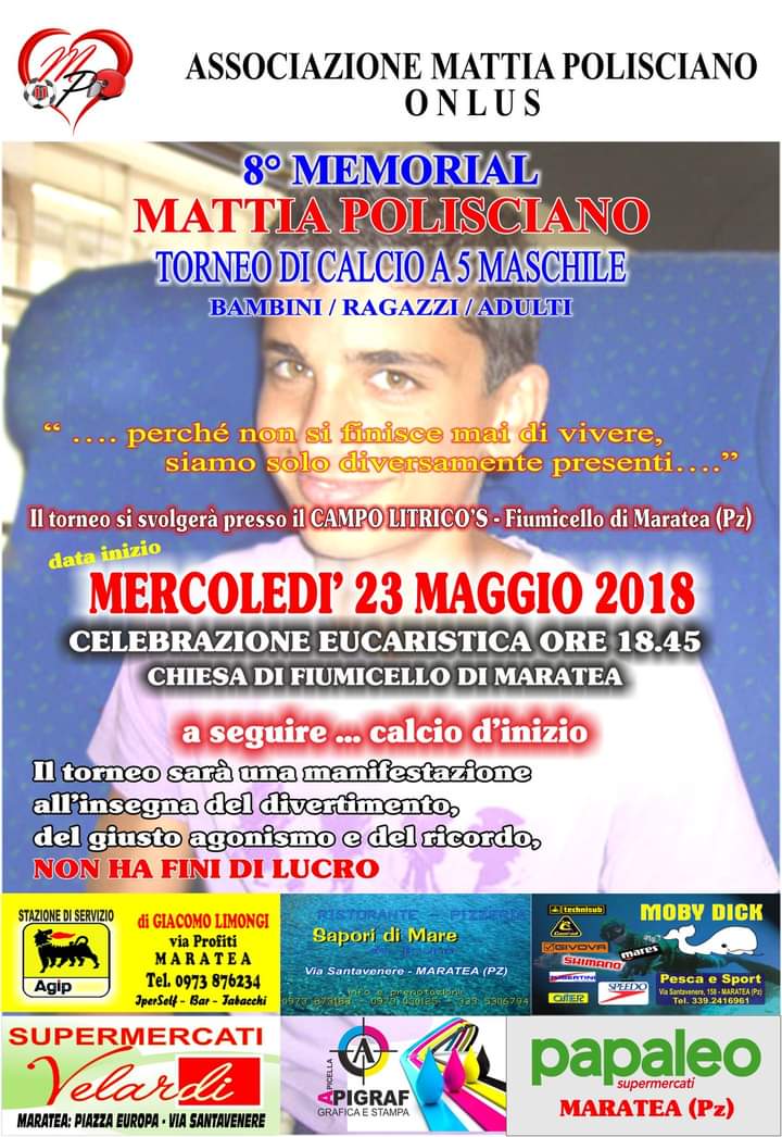 8° MEMORIAL MATTIA POLISCIANO