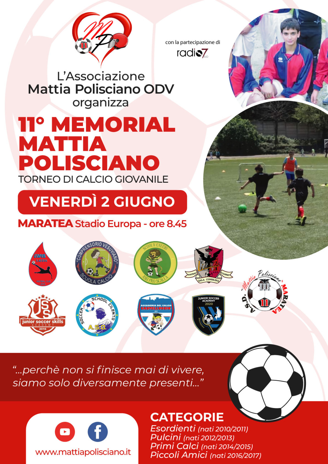 11° MEMORIAL MATTIA POLISCIANO