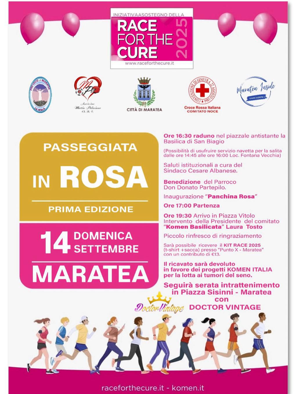 PASSEGGIATA IN ROSA